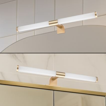 APA LED 2-in-1 Bathroom Mirror Light, 6W/230V, 40 cm, IP44, Gold