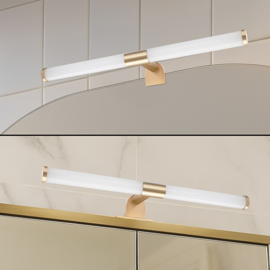 APA LED 2-in-1 Bathroom Mirror Light, 6W/230V, 40 cm, IP44, Gold