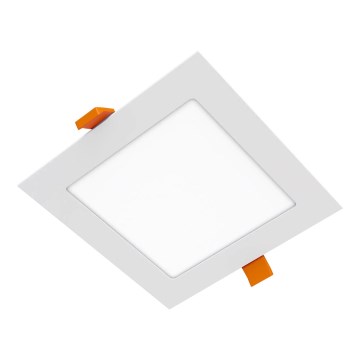 APLED - LED Bathroom recessed light SQUARE LED/12W/230V IP40 17x17 cm white
