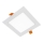 APLED - LED Bathroom recessed light SQUARE LED/12W/230V IP40 17x17 cm white