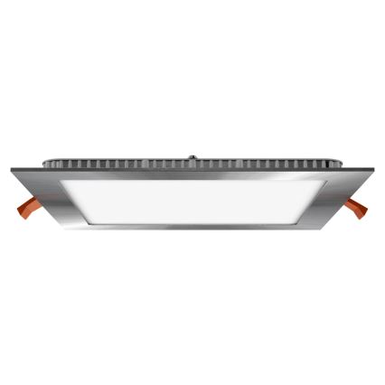 APLED - LED Bathroom recessed light SQUARE LED/18W/230V IP41 220x220 mm