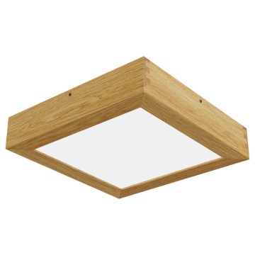APLED - LED Ceiling light QUADRA LED/24W/230V oak