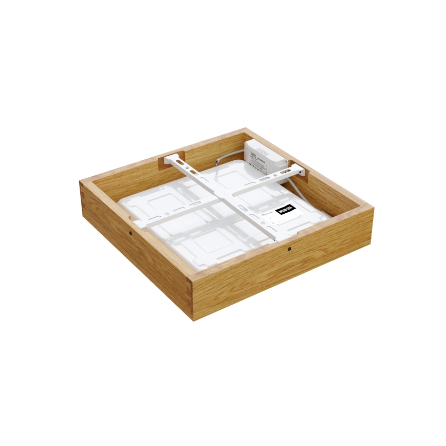 APLED - LED Ceiling light QUADRA LED/24W/230V oak
