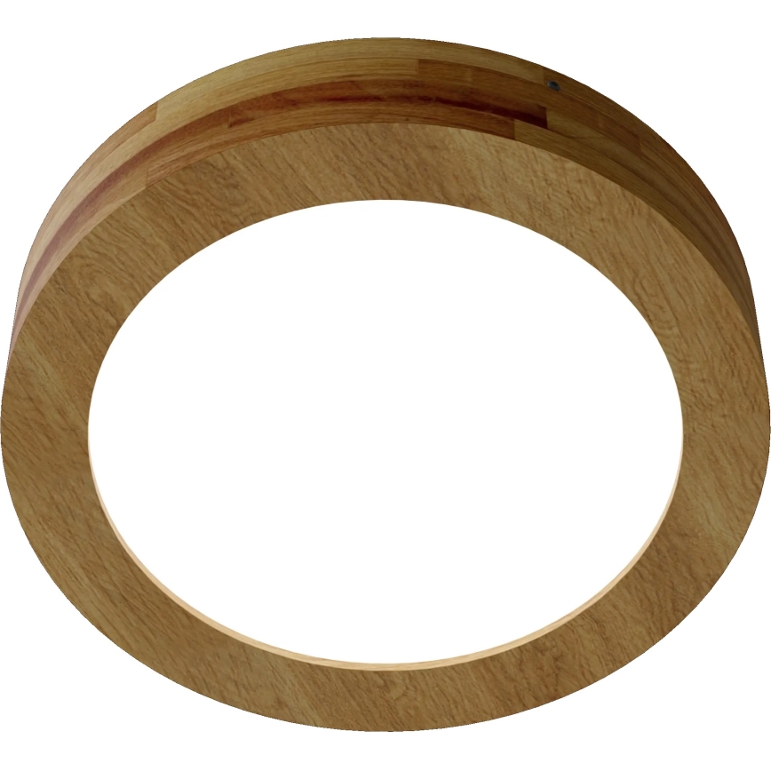 APLED - LED Ceiling light RONDO LED/24W/230V d. 30 cm oak