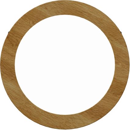 APLED - LED Ceiling light RONDO LED/24W/230V d. 30 cm oak