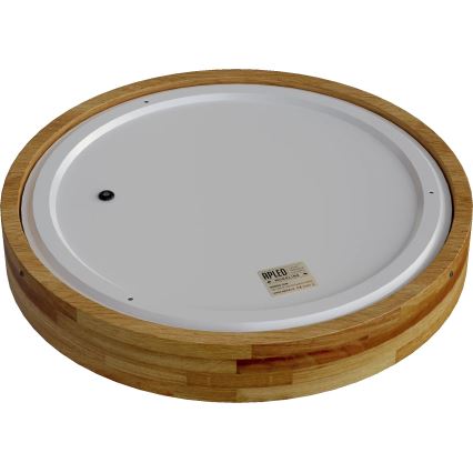 APLED - LED Ceiling light RONDO LED/36W/230V d. 40 cm oak