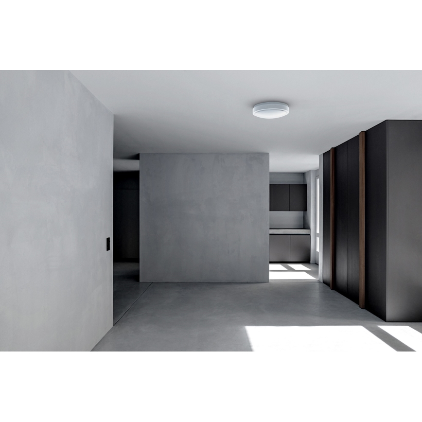 APLED - LED Ceiling light with sensor LENS R TRICOLOR LED/18W/230V IP44 2700 - 6500K 1210lm