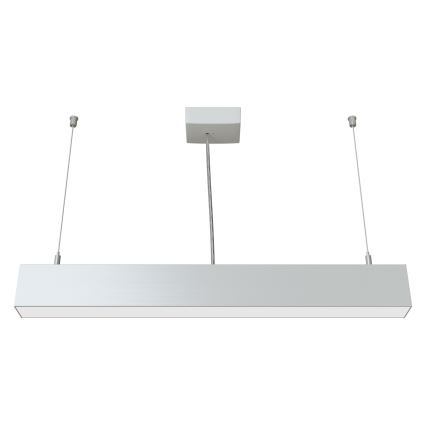 APLED - LED Chandelier on a string LOOK LED/23W/230V 4000K 60 cm silver