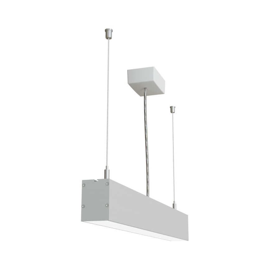 APLED - LED Chandelier on a string LOOK LED/23W/230V 4000K 60 cm silver