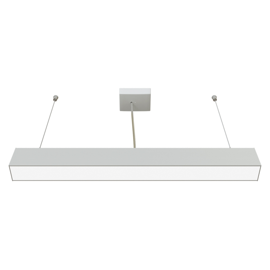 APLED - LED Chandelier on a string LOOK LED/23W/230V 4000K 60 cm silver