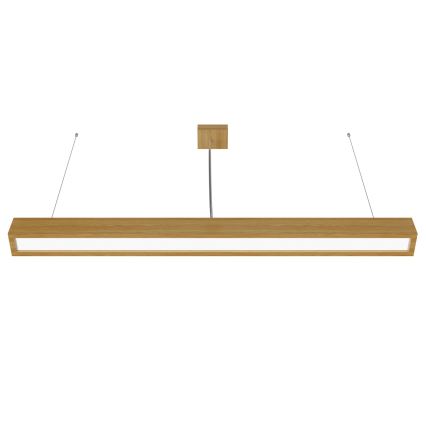 APLED - LED Chandelier on a string LOOK LED/36W/230V 4000K 120 cm oak