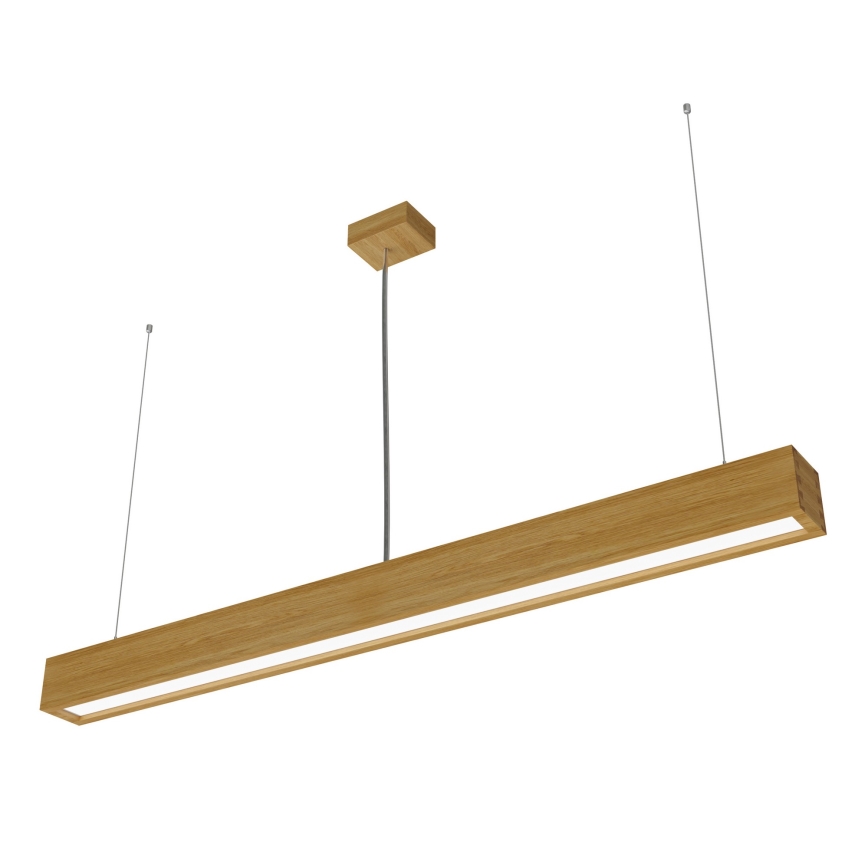 APLED - LED Chandelier on a string LOOK LED/36W/230V 4000K 120 cm oak