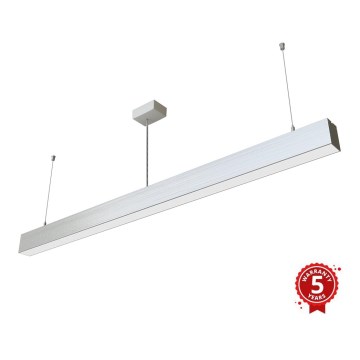 APLED - LED Chandelier on a string LOOK LED/46W/230V 4000K 120 cm silver