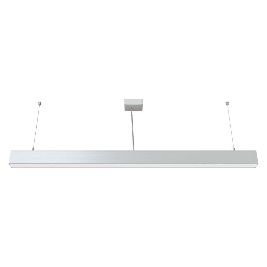 APLED - LED Chandelier on a string LOOK LED/46W/230V 4000K 120 cm silver