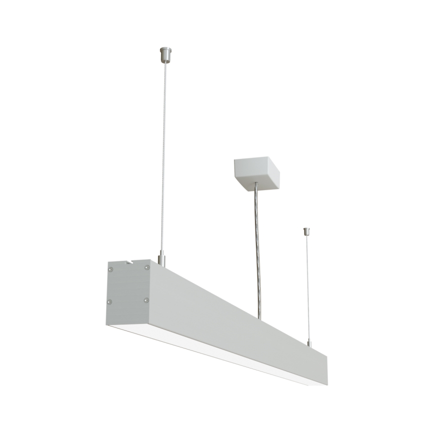 APLED - LED Chandelier on a string LOOK LED/46W/230V 4000K 120 cm silver