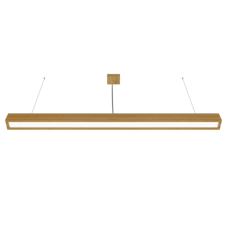 APLED - LED Chandelier on a string LOOK LED/48W/230V 4000K 150 cm oak