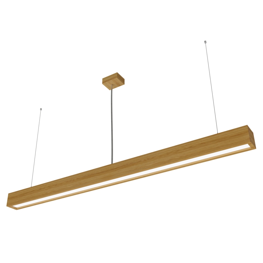 APLED - LED Chandelier on a string LOOK LED/48W/230V 4000K 150 cm oak