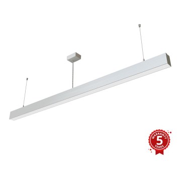 APLED - LED Chandelier on a string LOOK LED/58W/230V 4000K 150 cm silver