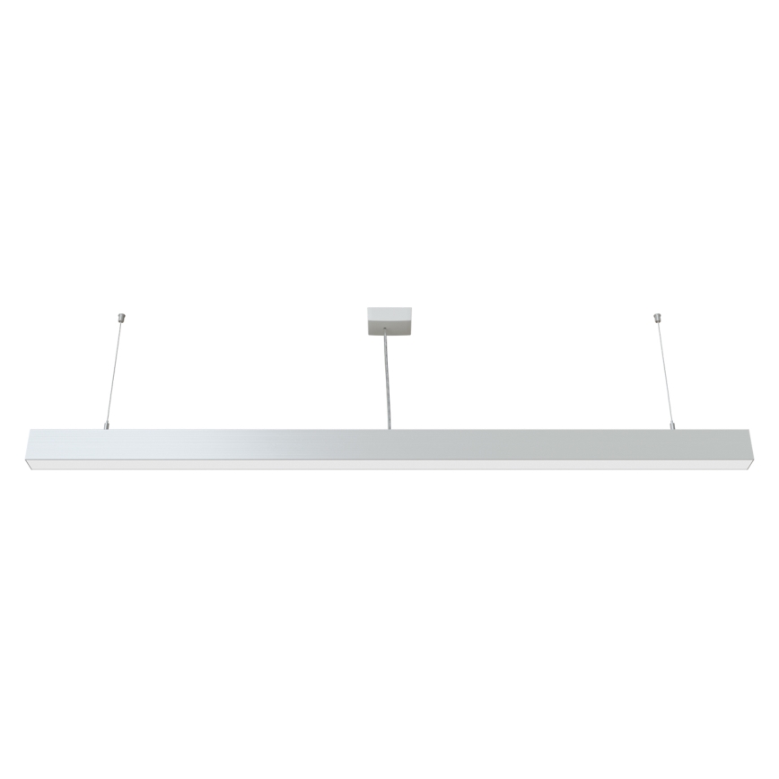 APLED - LED Chandelier on a string LOOK LED/58W/230V 4000K 150 cm silver