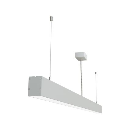 APLED - LED Chandelier on a string LOOK LED/58W/230V 4000K 150 cm silver