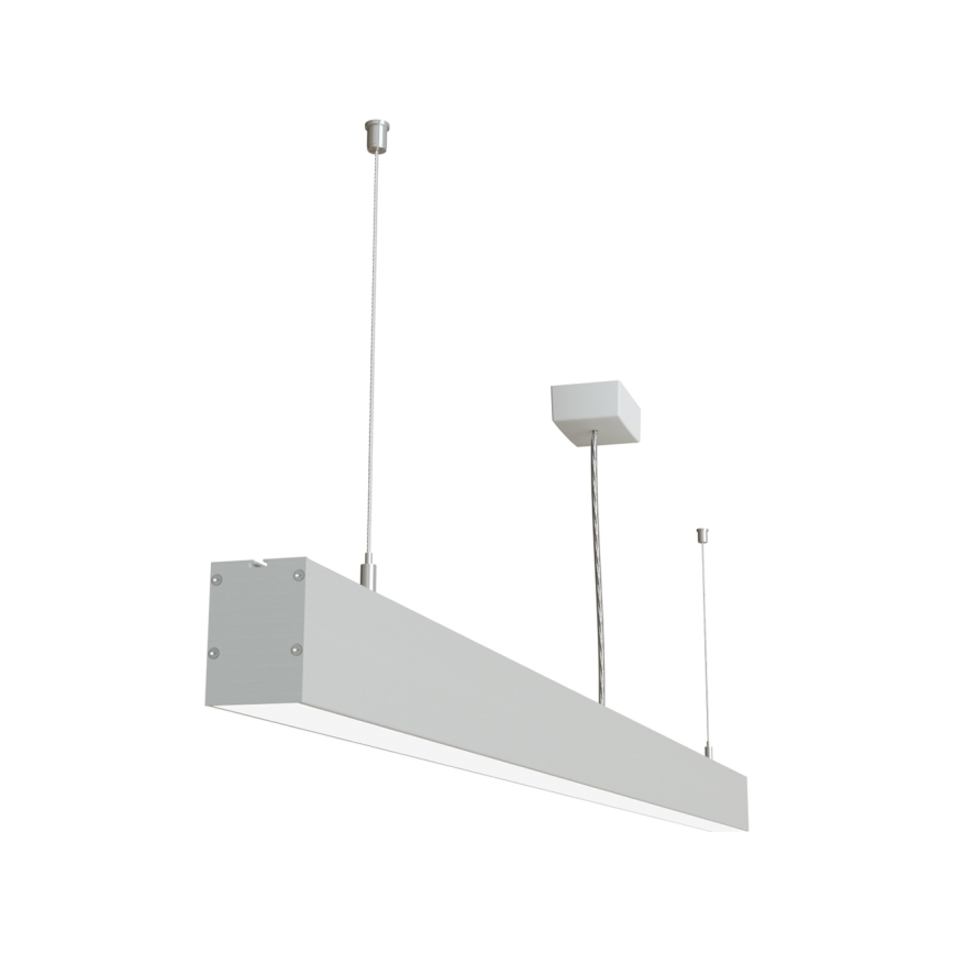APLED - LED Chandelier on a string LOOK LED/58W/230V 4000K 150 cm silver