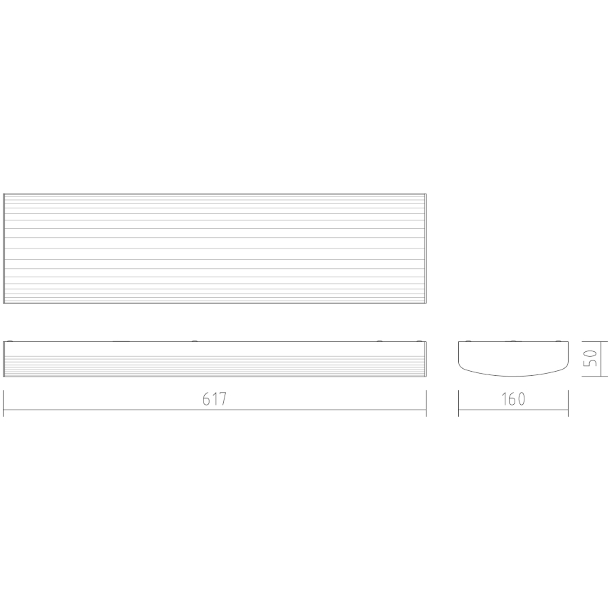 APLED - LED Fluorescent light EeL LED/18W/230V 4000K 2000lm