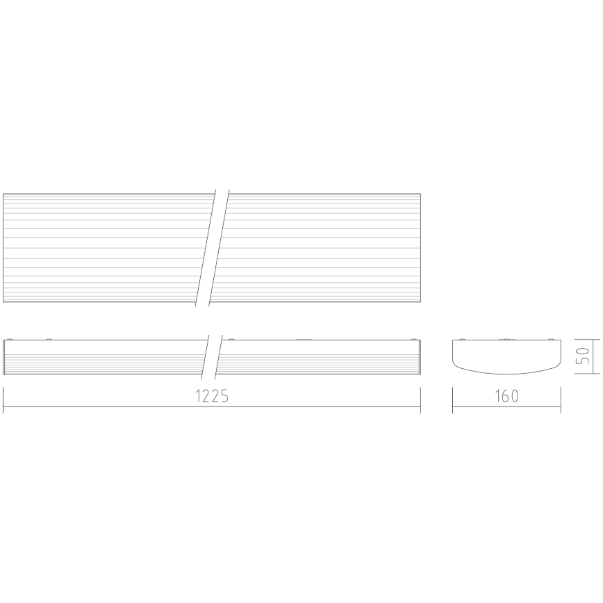 APLED - LED Fluorescent light EeL LED/31W/230V 4112lm