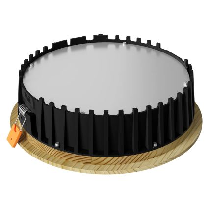 APLED - LED Recessed light RONDO WOODLINE LED/12W/230V 4000K d. 20 cm pine solid wood