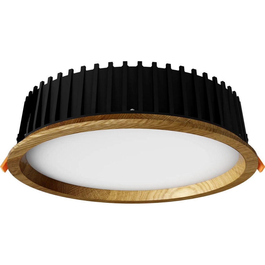 APLED - LED Recessed light RONDO WOODLINE LED/18W/230V 4000K d. 26 cm oak solid wood