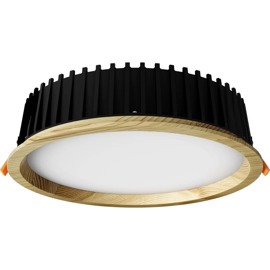APLED - LED Recessed light RONDO WOODLINE LED/18W/230V 4000K d. 26 cm pine solid wood