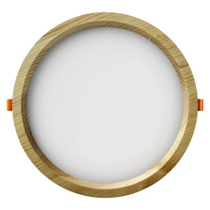 APLED - LED Recessed light RONDO WOODLINE LED/18W/230V 4000K d. 26 cm pine solid wood