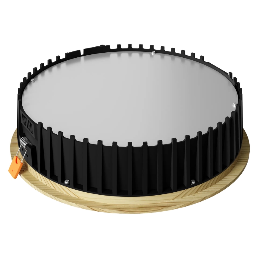 APLED - LED Recessed light RONDO WOODLINE LED/18W/230V 4000K d. 26 cm pine solid wood