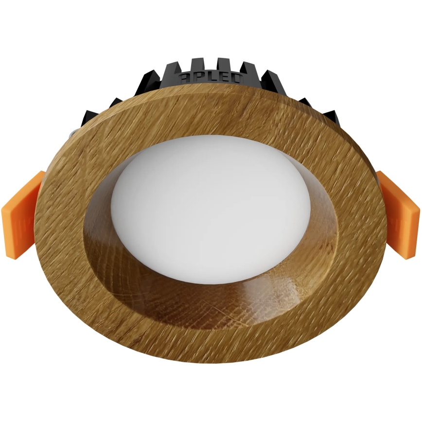 APLED - LED Recessed light RONDO WOODLINE LED/3W/230V 3000K d. 9 cm oak solid wood