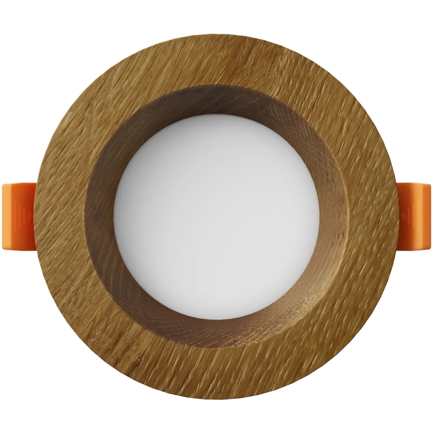 APLED - LED Recessed light RONDO WOODLINE LED/3W/230V 3000K d. 9 cm oak solid wood