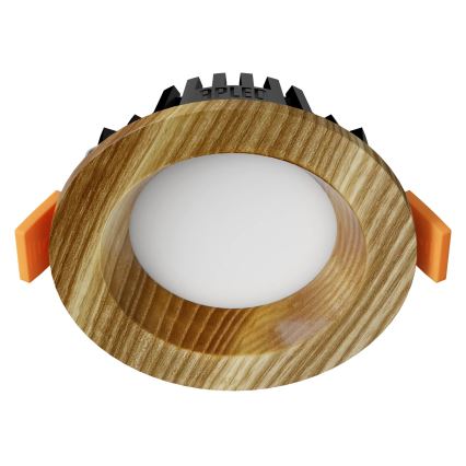 APLED - LED Recessed light RONDO WOODLINE LED/3W/230V 4000K d. 9 cm ash solid wood