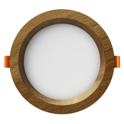 APLED - LED Recessed light RONDO WOODLINE LED/6W/230V 3000K d. 15 cm oak solid wood