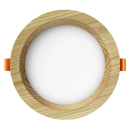 APLED - LED Recessed light RONDO WOODLINE LED/6W/230V 3000K d. 15 cm pine solid wood