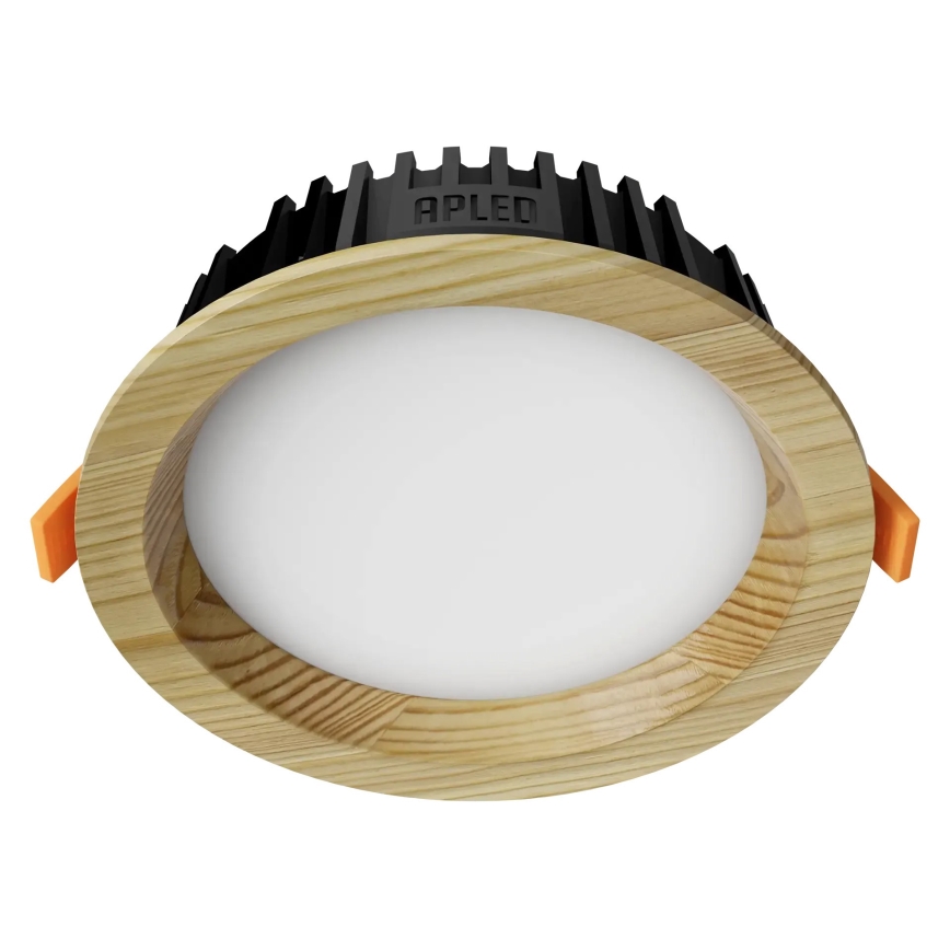 APLED - LED Recessed light RONDO WOODLINE LED/6W/230V 3000K d. 15 cm pine solid wood