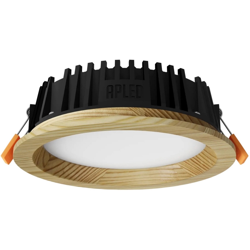 APLED - LED Recessed light RONDO WOODLINE LED/6W/230V 4000K d. 15 cm pine solid wood