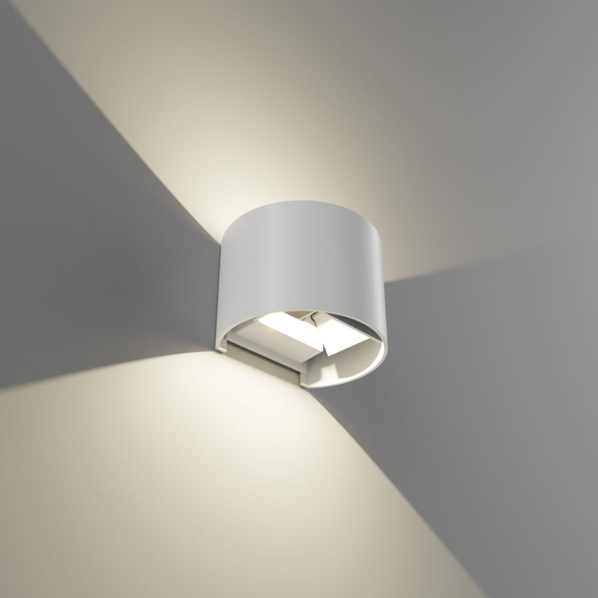 APLED - LED Outdoor wall light OVAL 2xLED/3W/230V IP65