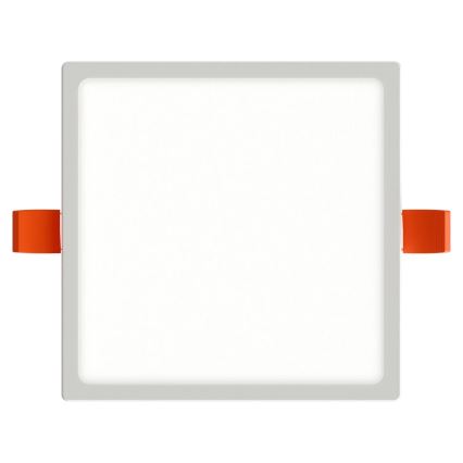 APLED - LED Recessed light SQUARE SLIM LED/16W/230V 14,5x14,5 cm white