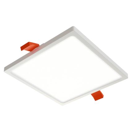 APLED - LED Recessed light SQUARE SLIM LED/16W/230V 14,5x14,5 cm white