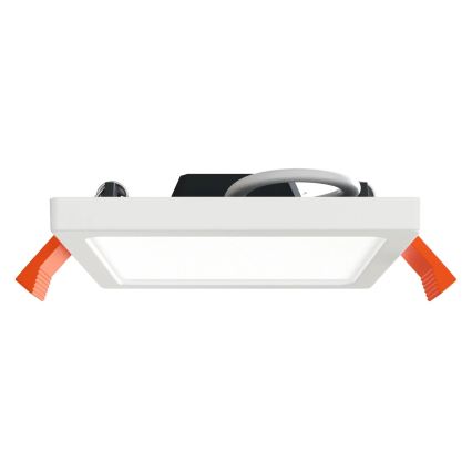 APLED - LED Recessed light SQUARE SLIM LED/8W/230V 9x9 cm white