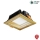 APLED - LED Recessed light SQUARE WOODLINE LED/3W/230V 3000K 9x9 cm ash solid wood