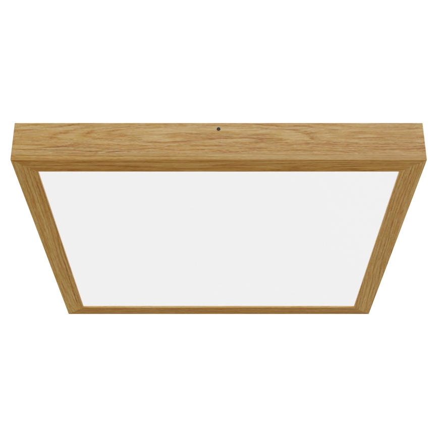 APLED - LED Surface-mounted panel QUADRA LED/40W/230V oak