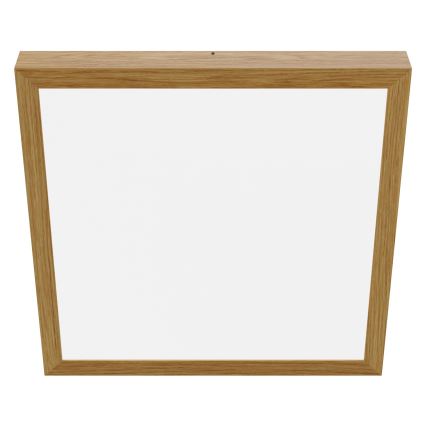 APLED - LED Surface-mounted panel QUADRA LED/40W/230V oak