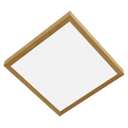 APLED - LED Surface-mounted panel QUADRA LED/40W/230V oak
