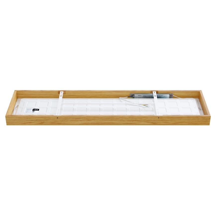 APLED - LED Surface-mounted panel QUADRA LED/42W/230V oak
