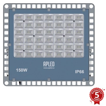 APLED - Outdoor LED flood light PRO LED/150W/230V IP66 15000lm 6000K