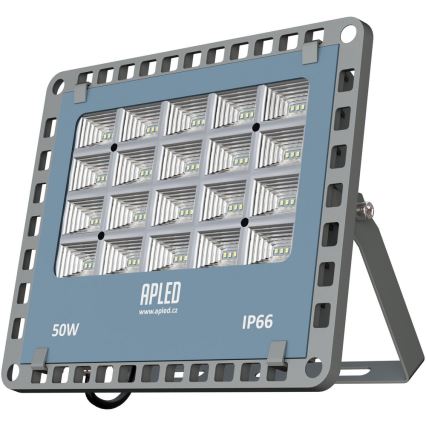 APLED - Outdoor LED flood light PRO LED/50W/230V IP66 5000lm 6000K